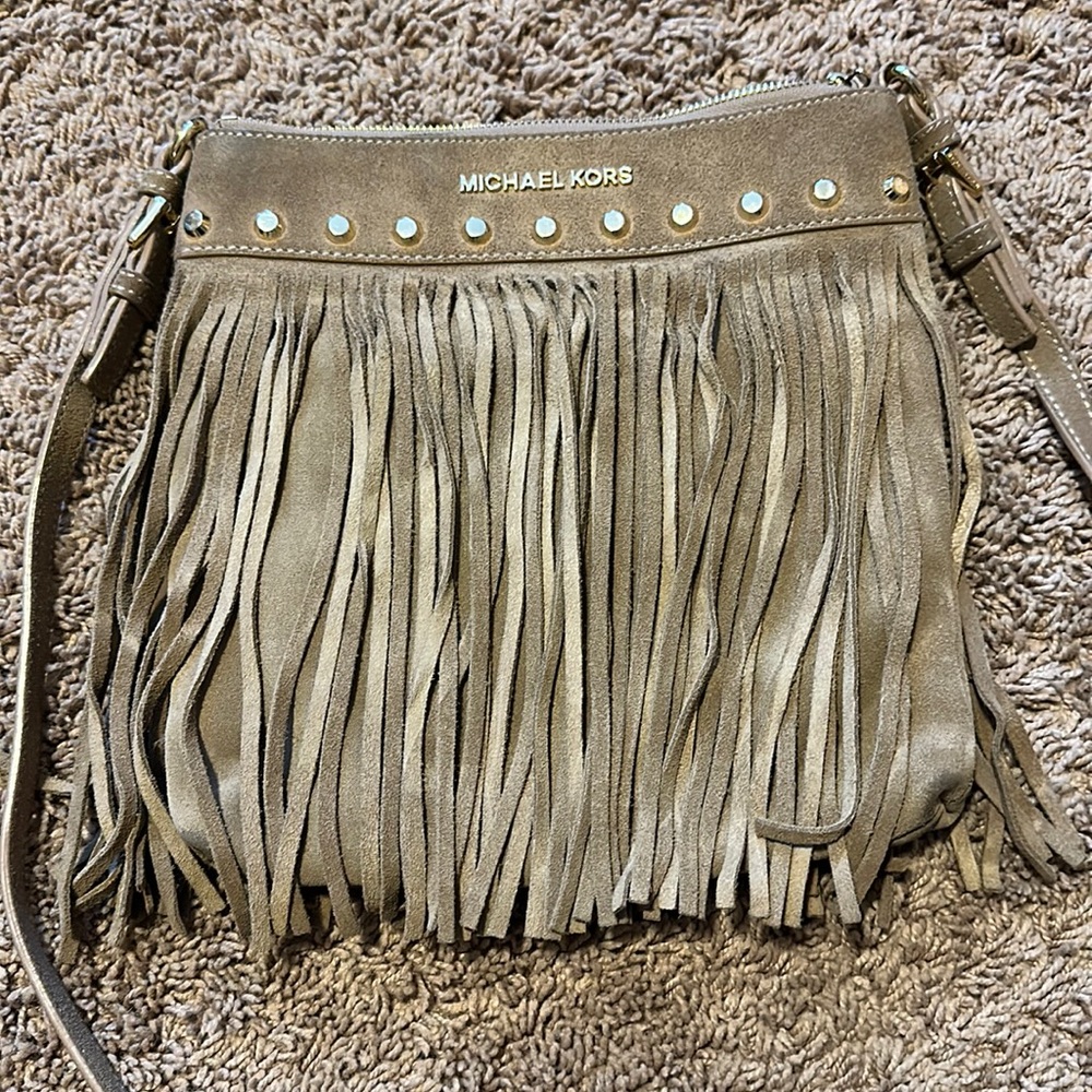 Michael Kors fringe crossbody